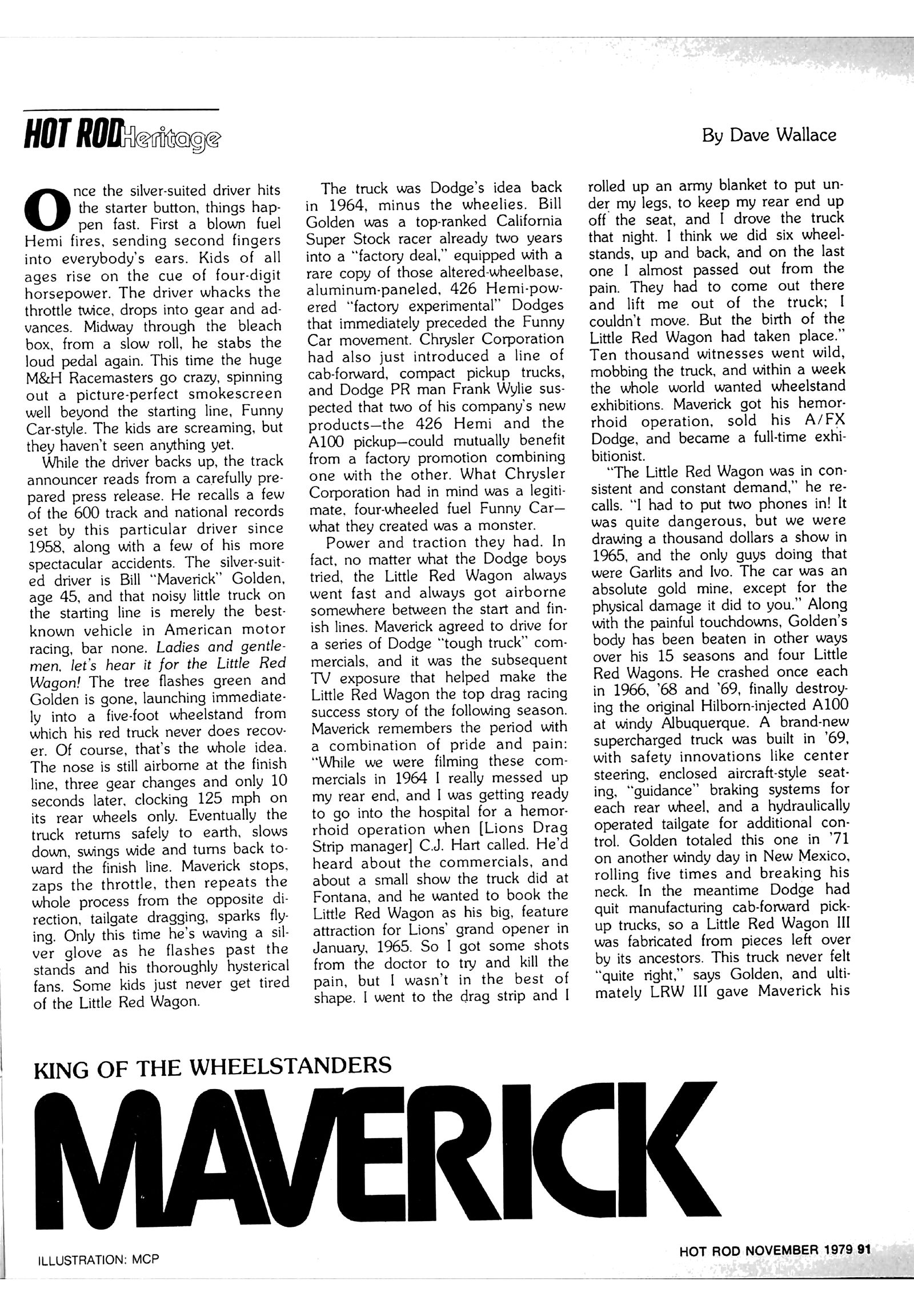 HOT ROD · November 1979 · page 91