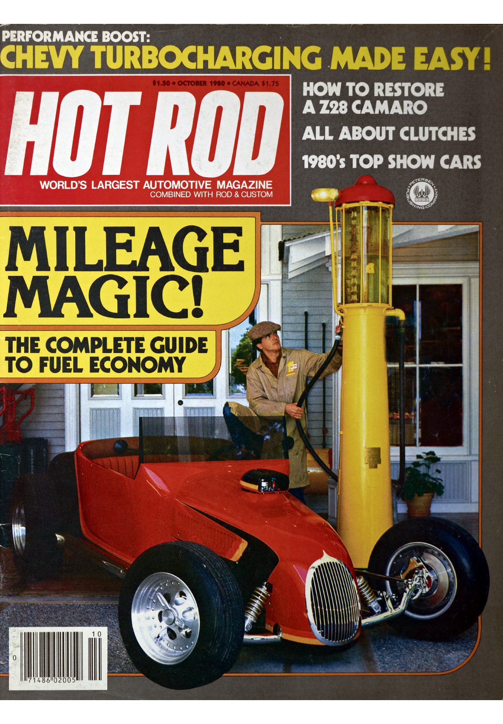 HOT ROD · October 1980 cover